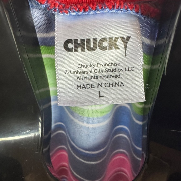 Spirit Halloween Chucky Good Guys Costume Dress Girls Youth L Child’s Play - Picture 6 of 9